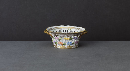 Flora Danica Round Fruit Basket by Royal Copenhagen