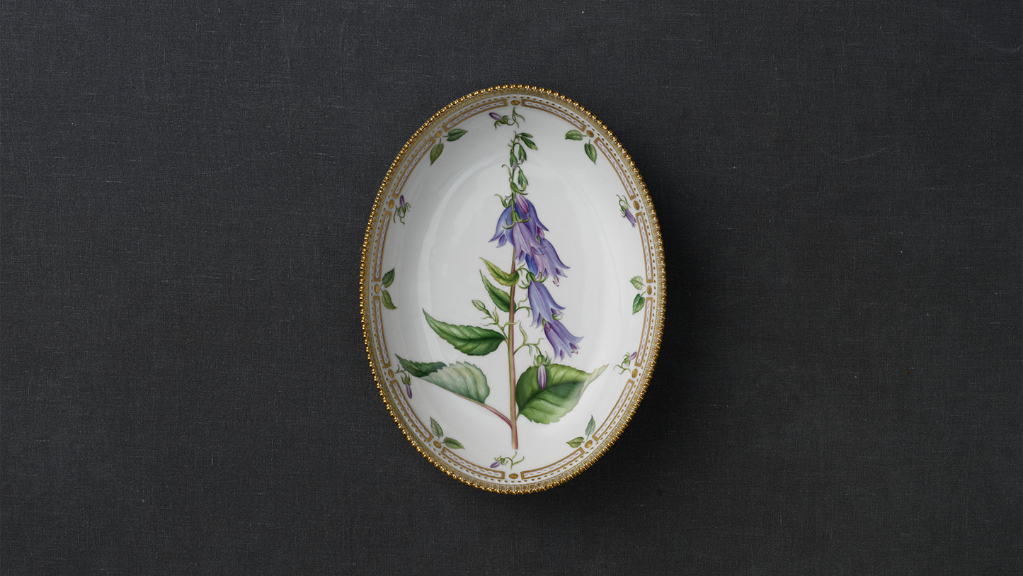 Flora Danica Oval Bowl by Royal Copenhagen
