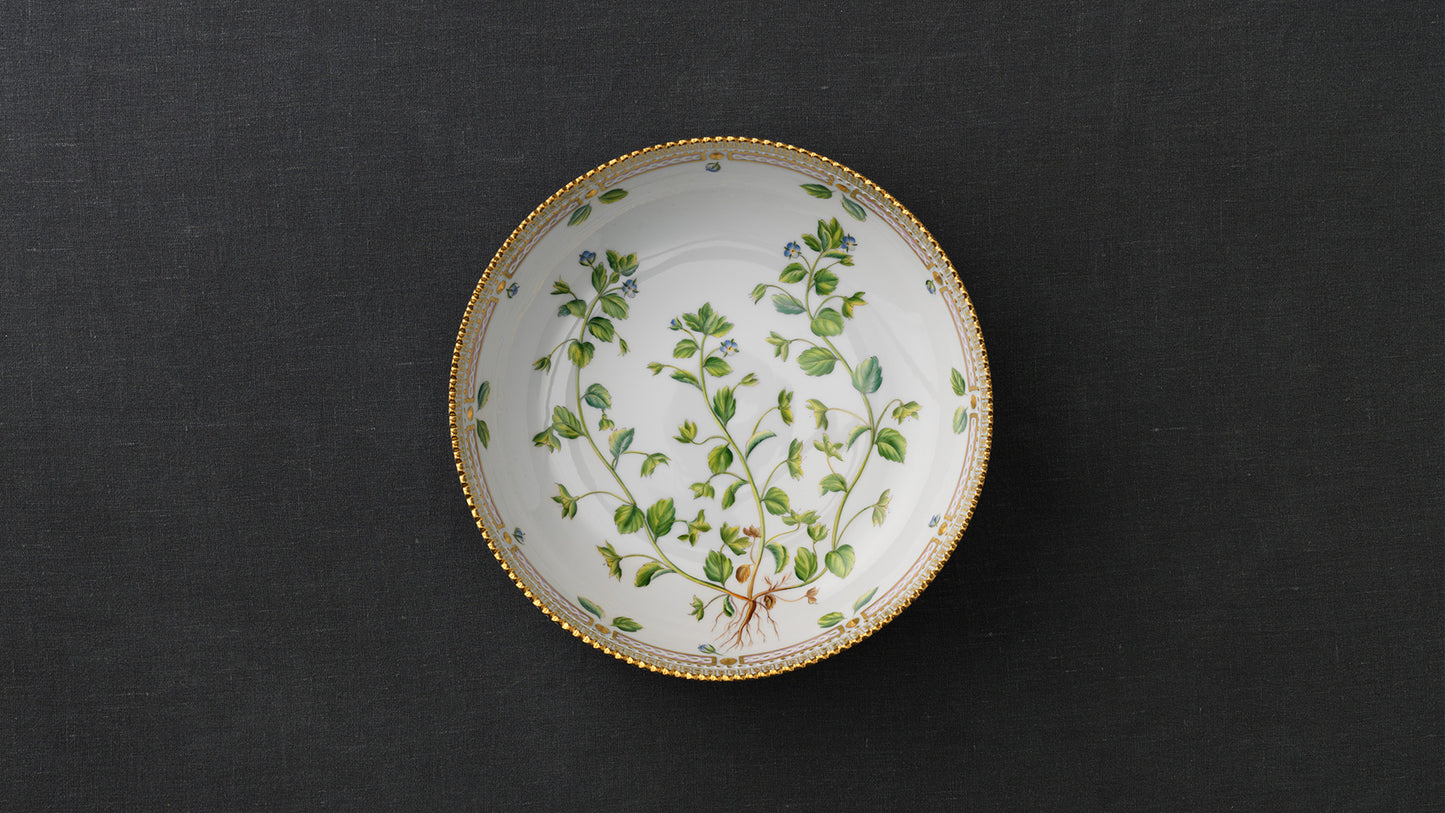 Flora Danica Round Bowl by Royal Copenhagen