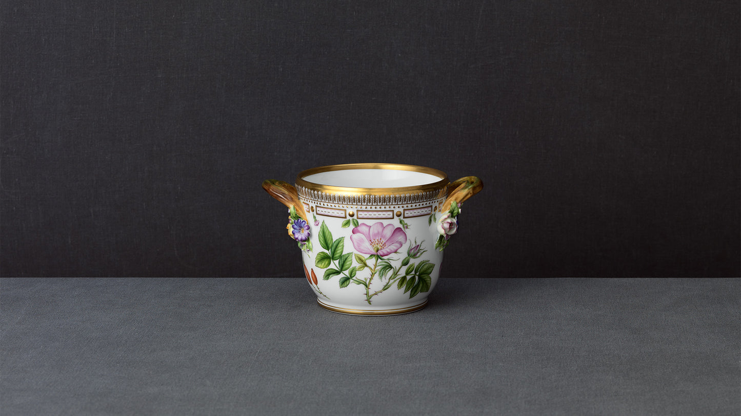 Flora Danica Round Wine Cooler by Royal Copenhagen