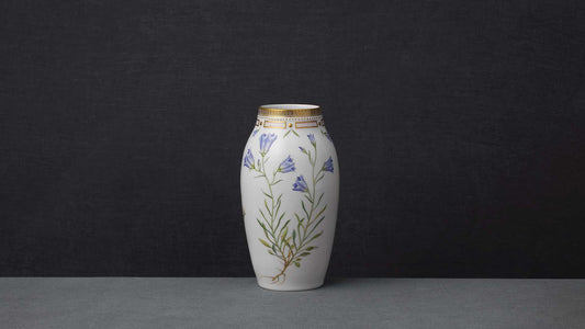Flora Danica Vase, Blue by Royal Copenhagen