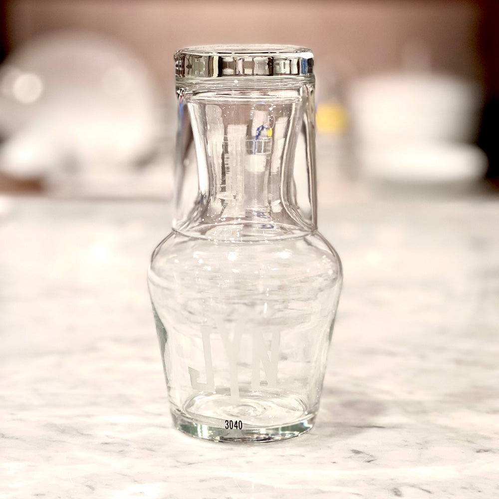 2 Piece Monogram Carafe Set