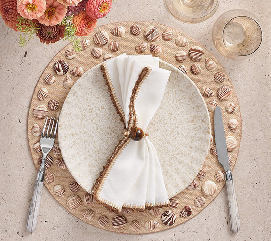 Mineral Napkin Ring - Set of 4 by Kim Seybert