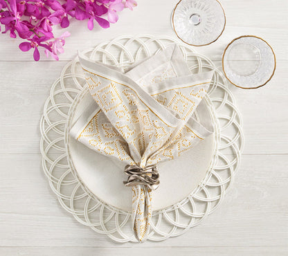 Alfresco Placemat White by Kim Seybert