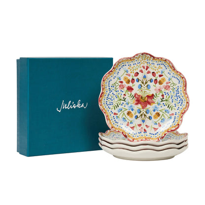 Sofia Side/Cocktail Plate Set of 4 by Juliska - detail