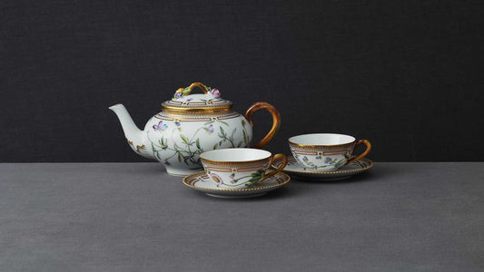 Flora Danica Tea for Two Mini Tea Set by Royal Copenhagen