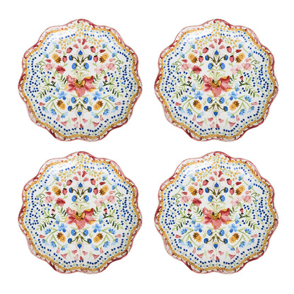 Sofia Side/Cocktail Plate Set of 4 by Juliska