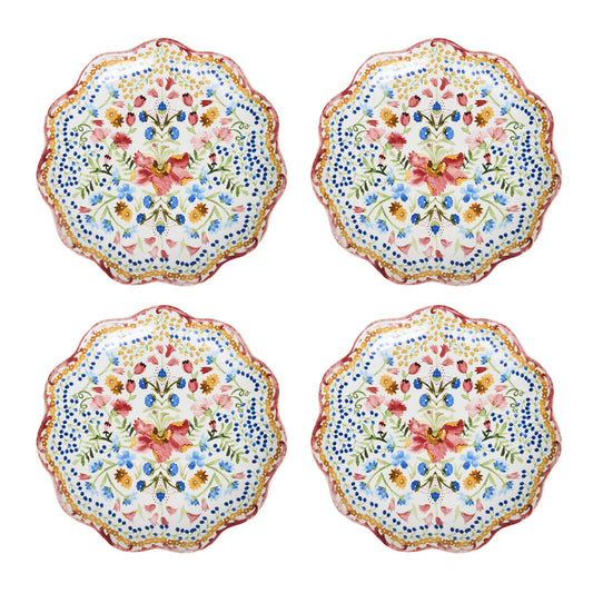 Sofia Side/Cocktail Plate Set of 4 by Juliska