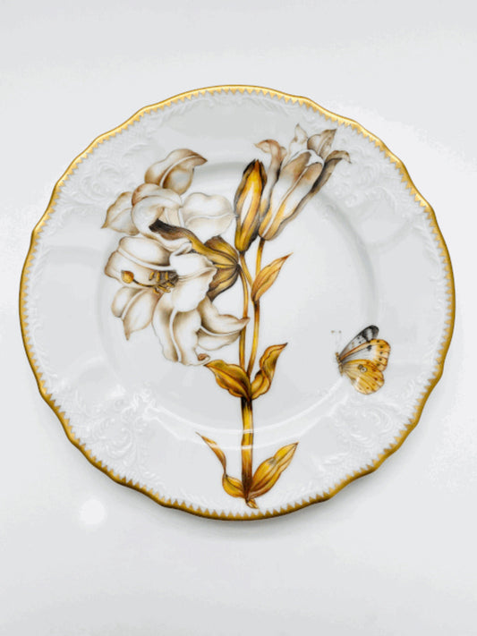 615 - Salad/Dessert Plate by Anna Weatherley