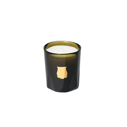 Trudon Cyrnos Petite Candle 70g travel size in green glass