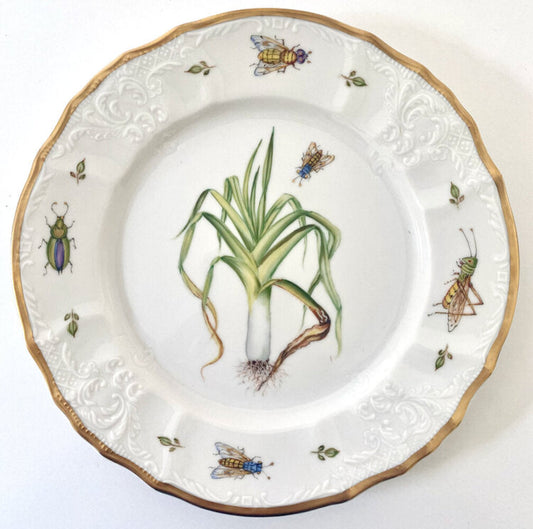 77 - Vegetable Salad/Dessert Plate by Anna Weatherley