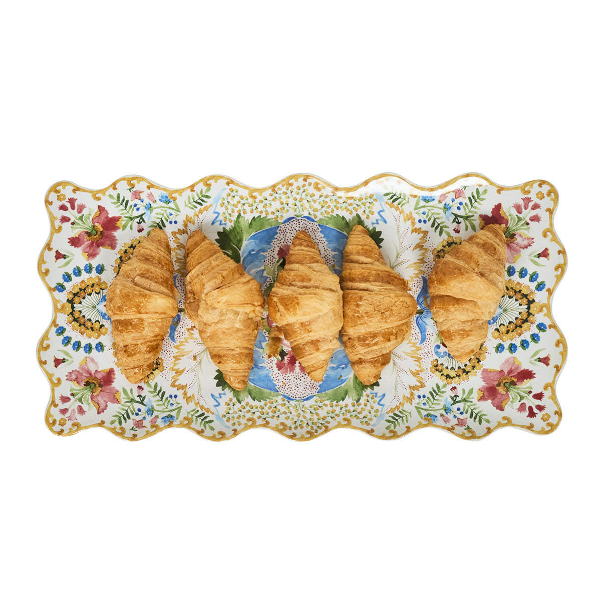 Sofia 16 inch Rectangular Platter by Juliska - detail