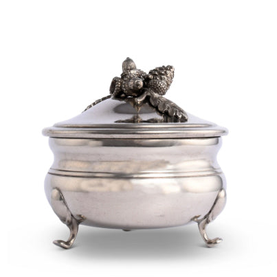 Acorn Oak Leaf Sauce Bowl (Pewter) by Vagabond House