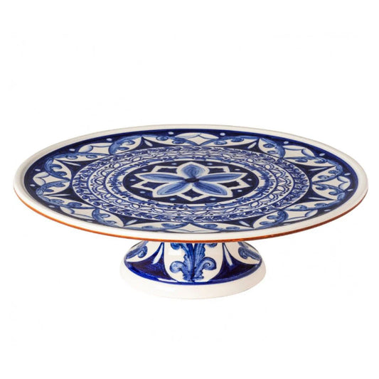 Alentejo Terracotta Footed Plate by Casafina