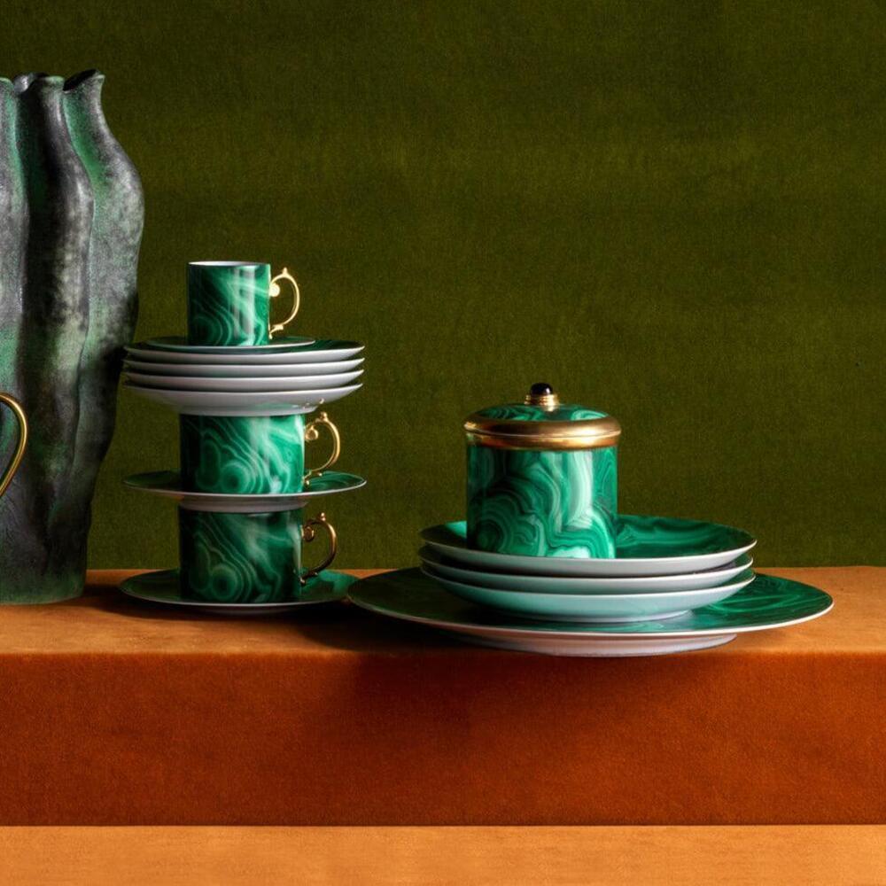 Malachite Candle by L'Objet Additional Image - 1