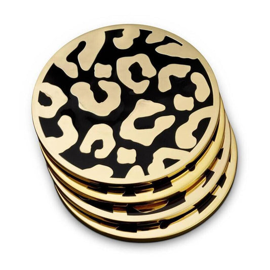 Leopard Coasters - Set of 4 by L'Objet