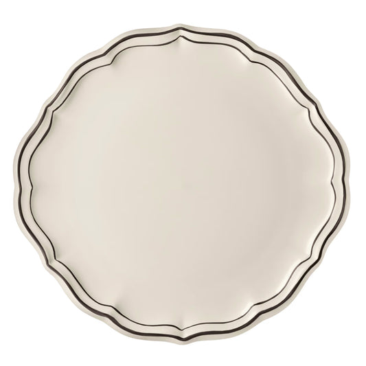 Filet Midnight Cake Platter by Gien France