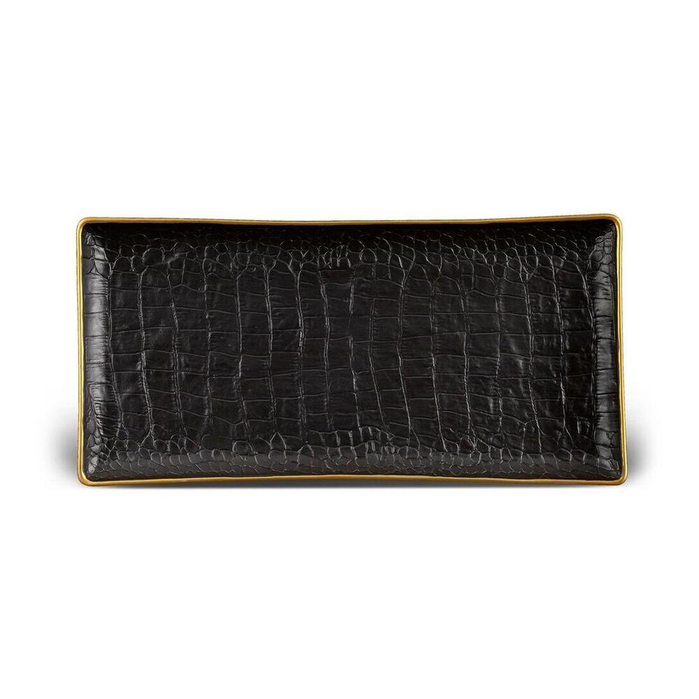 Crocodile Rectangular Tray - Medium by L'Objet