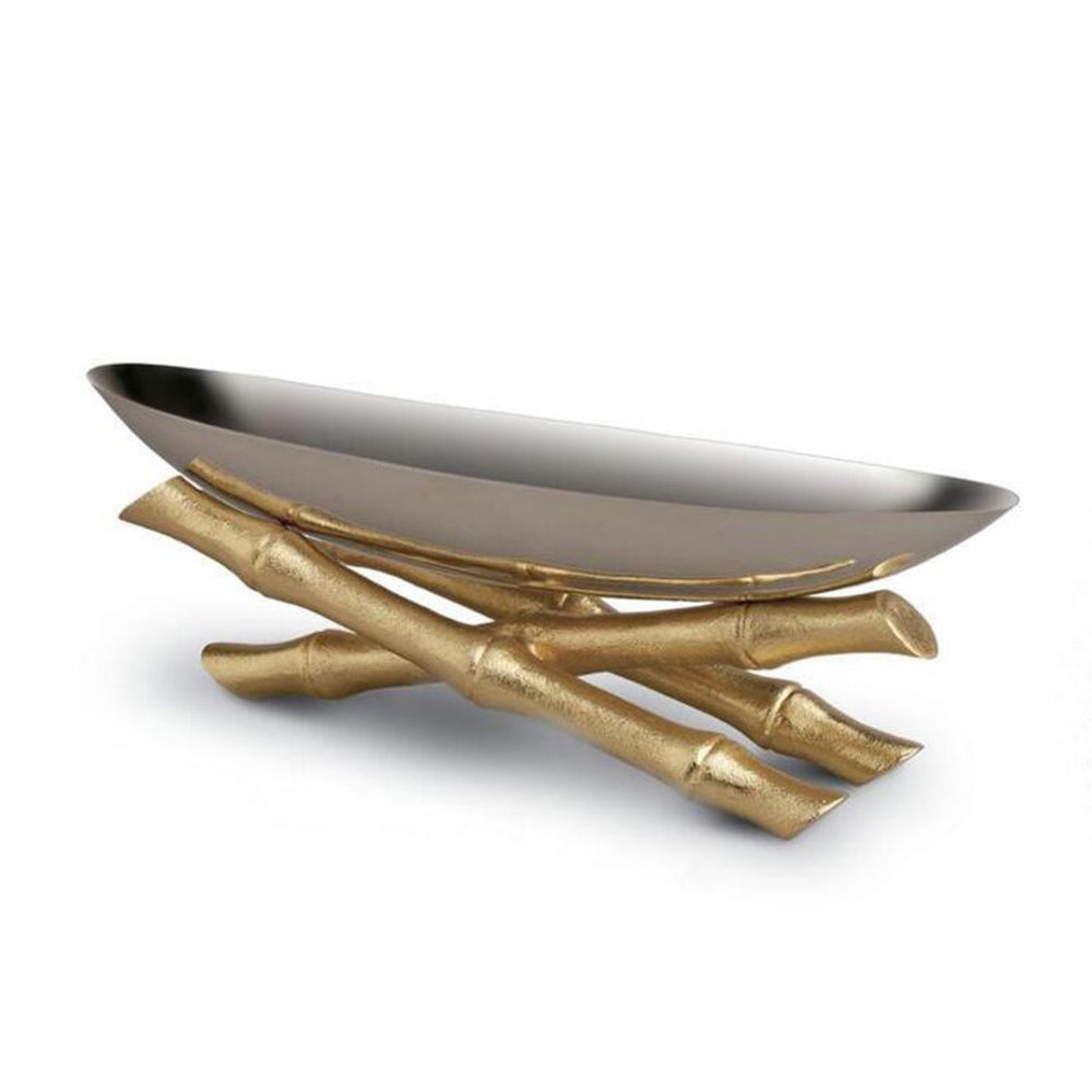 Bambou Serving Boat by L'Objet Additional Image - 1