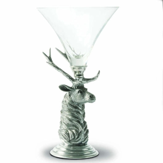 Elk Pewter Stem Cocktail Glass by Vagabond House