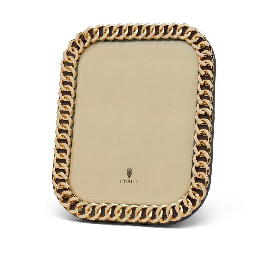 Cuban Link Picture Frame by L'Objet Additional Image - 8