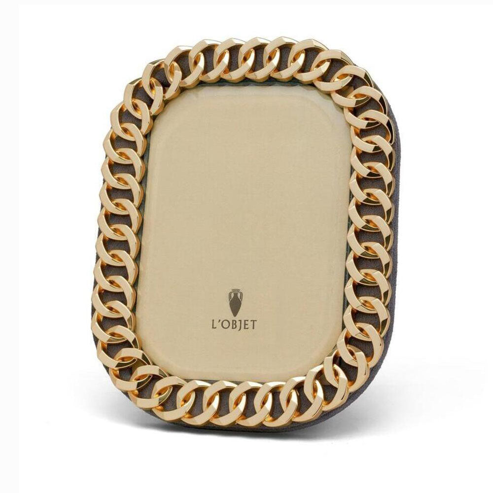 Cuban Link Picture Frame by L'Objet Additional Image - 6