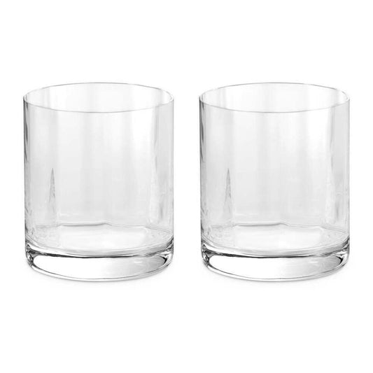 Iris Double Old Fashioned Glasses - Set of 2 by L'Objet