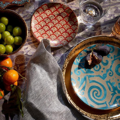 Fortuny Assorted Dessert Plates - Set of 4 by L'Objet Additional Image - 5