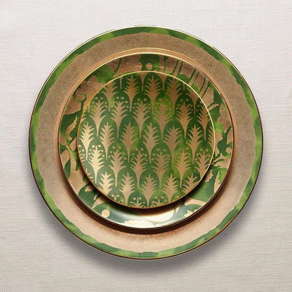 Fortuny Melagrana Dessert Plates - Set of 4 by L'Objet Additional Image - 1