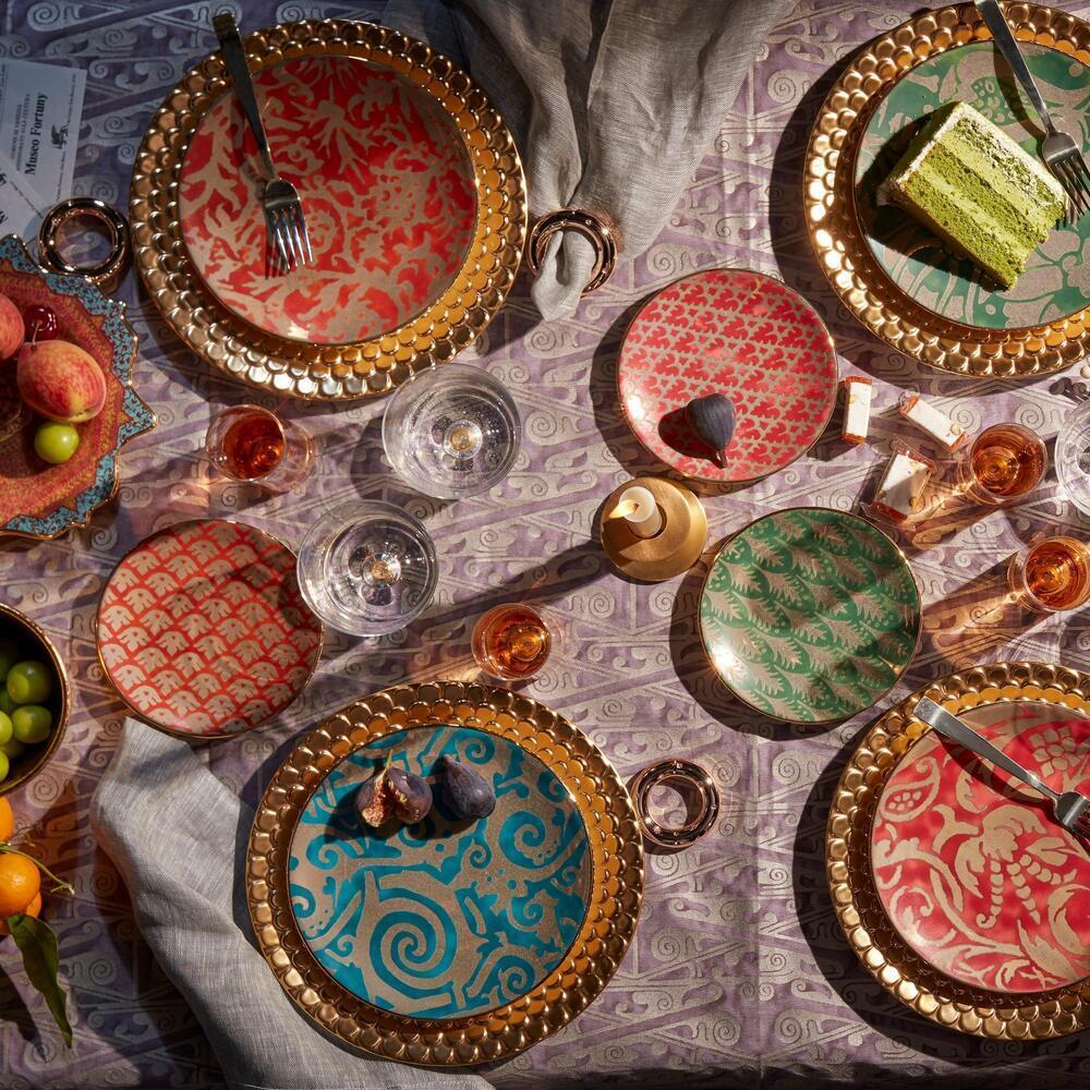 L'objet Fortuny Maori Dessert Plates
