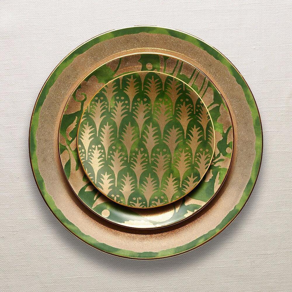 Fortuny Assorted Canape Plates - Set of 4 by L'Objet Additional Image - 2