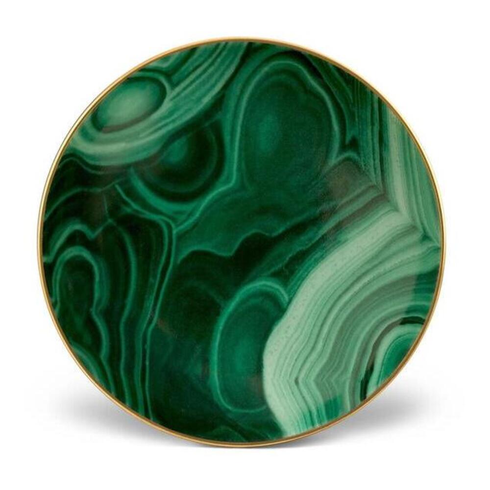 Malachite Small Dish by L'Objet