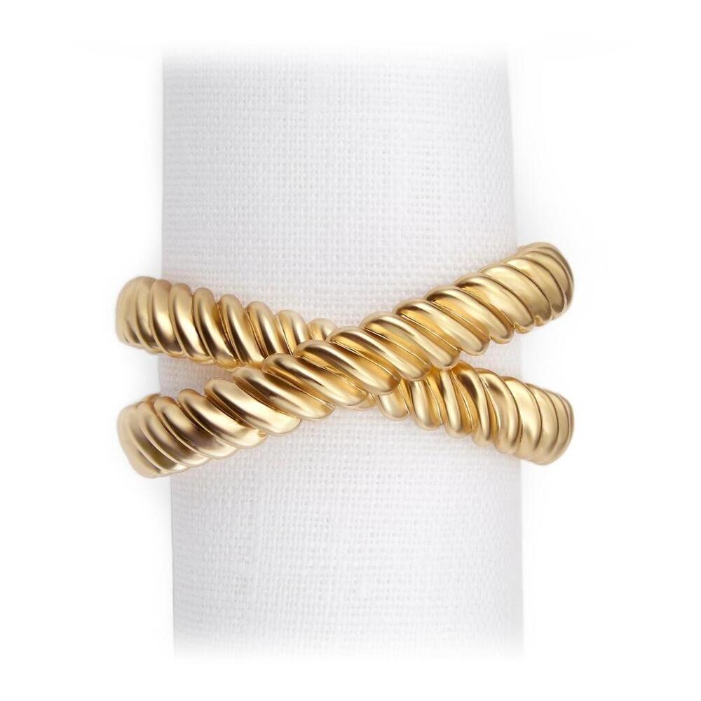 Deco Twist Napkin Jewels - Set of 4 by L'Objet