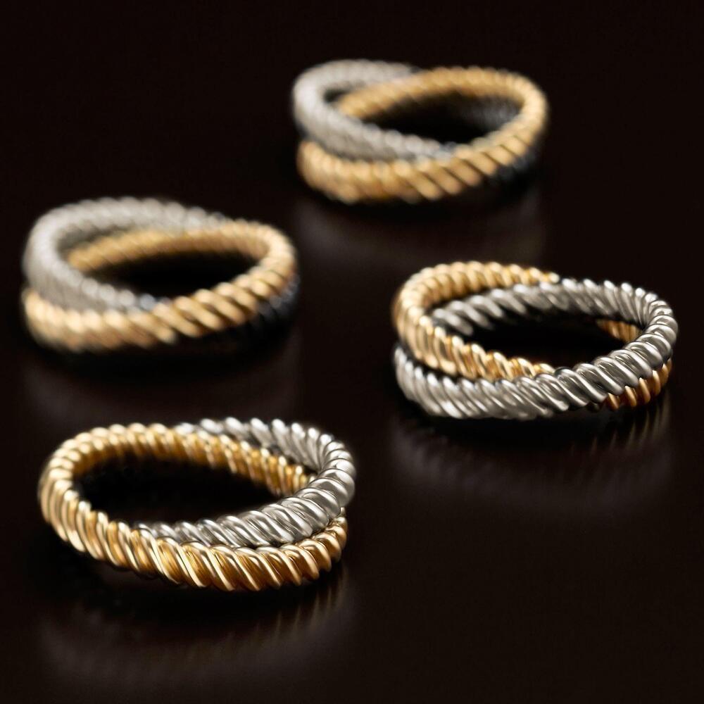 Deco Twist Napkin Jewels - Set of 4 by L'Objet Additional Image - 6