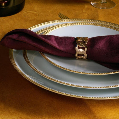 Cuban Link Napkin Rings by L'Objet Additional Image - 2
