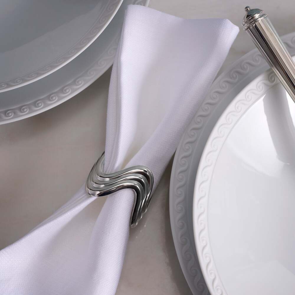 Ripple Napkin Rings - Set of 4 by L'Objet Additional Image - 6