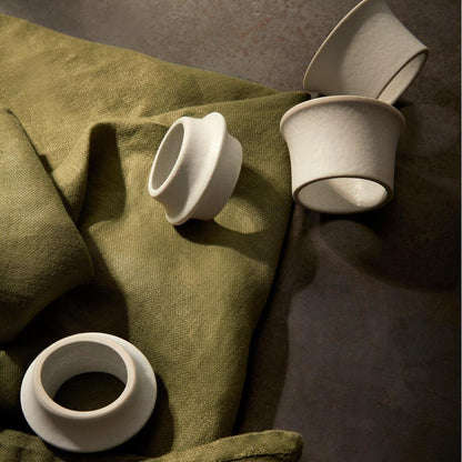 Terra Cuff Napkin Rings - Set of 4 by L'Objet Additional Image - 4