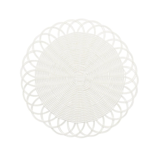 Alfresco Placemat White by Kim Seybert
