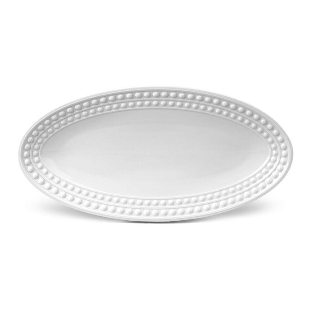 Perlee Oval Platter by L'Objet Additional Image - 7