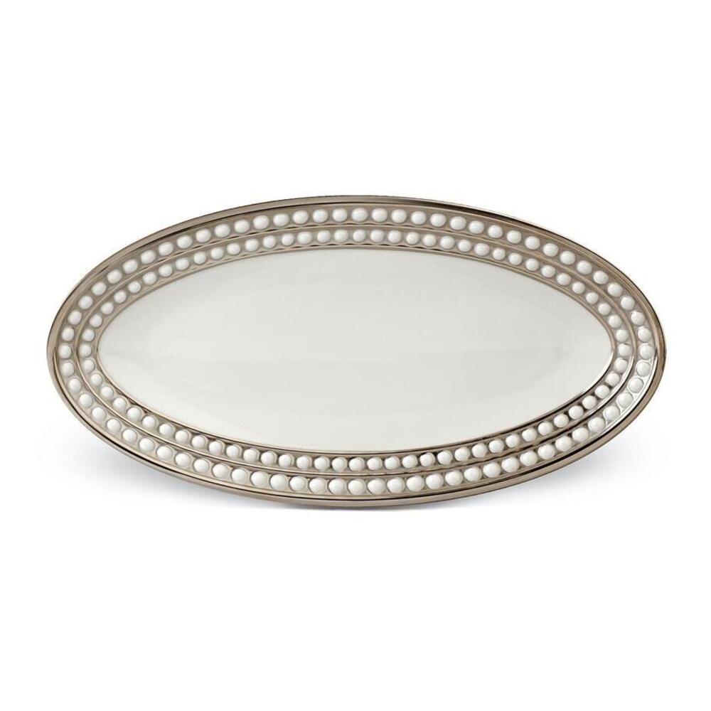 Perlee Oval Platter by L'Objet Additional Image - 6