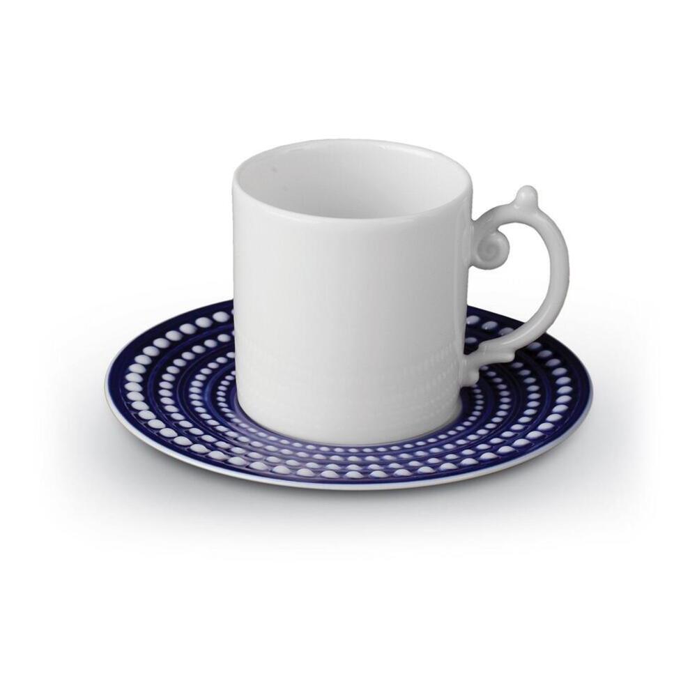 Perlee Espresso Cup & Saucer by L'Objet