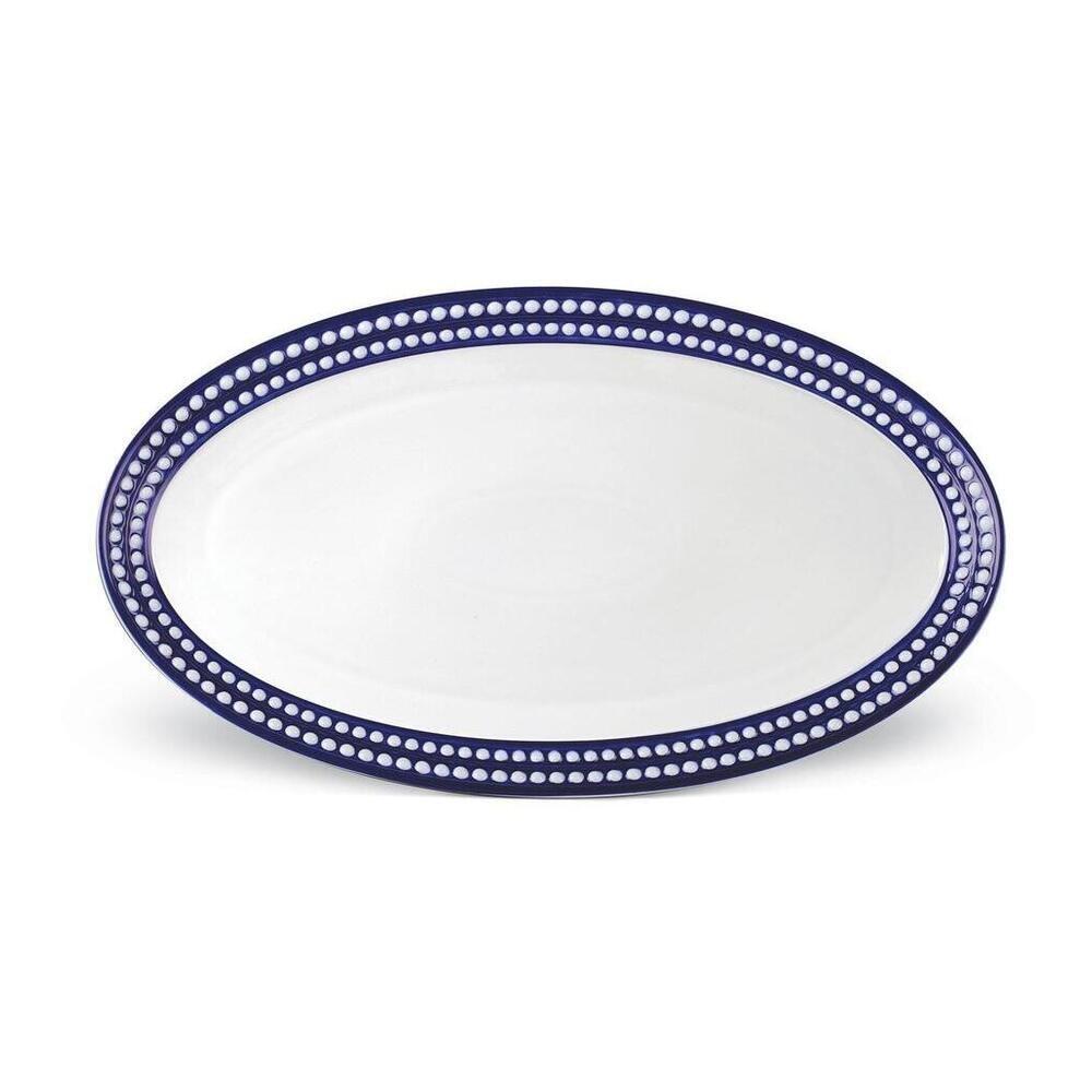 Perlee Oval Platter by L'Objet