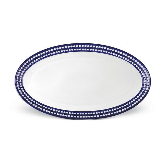 Perlee Oval Platter by L'Objet