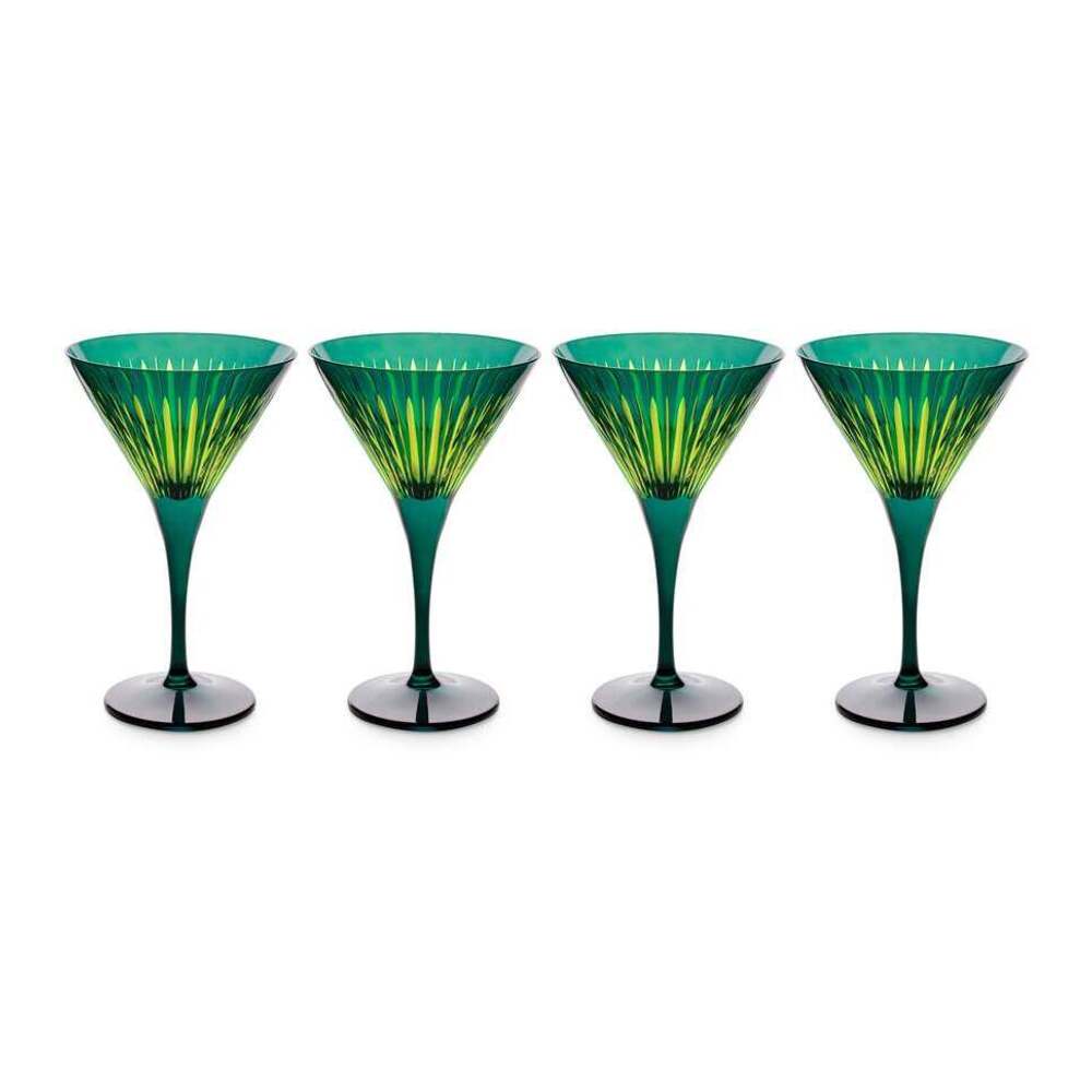 Prism Martini Glasses - Set of 4 by L'Objet Additional Image - 3