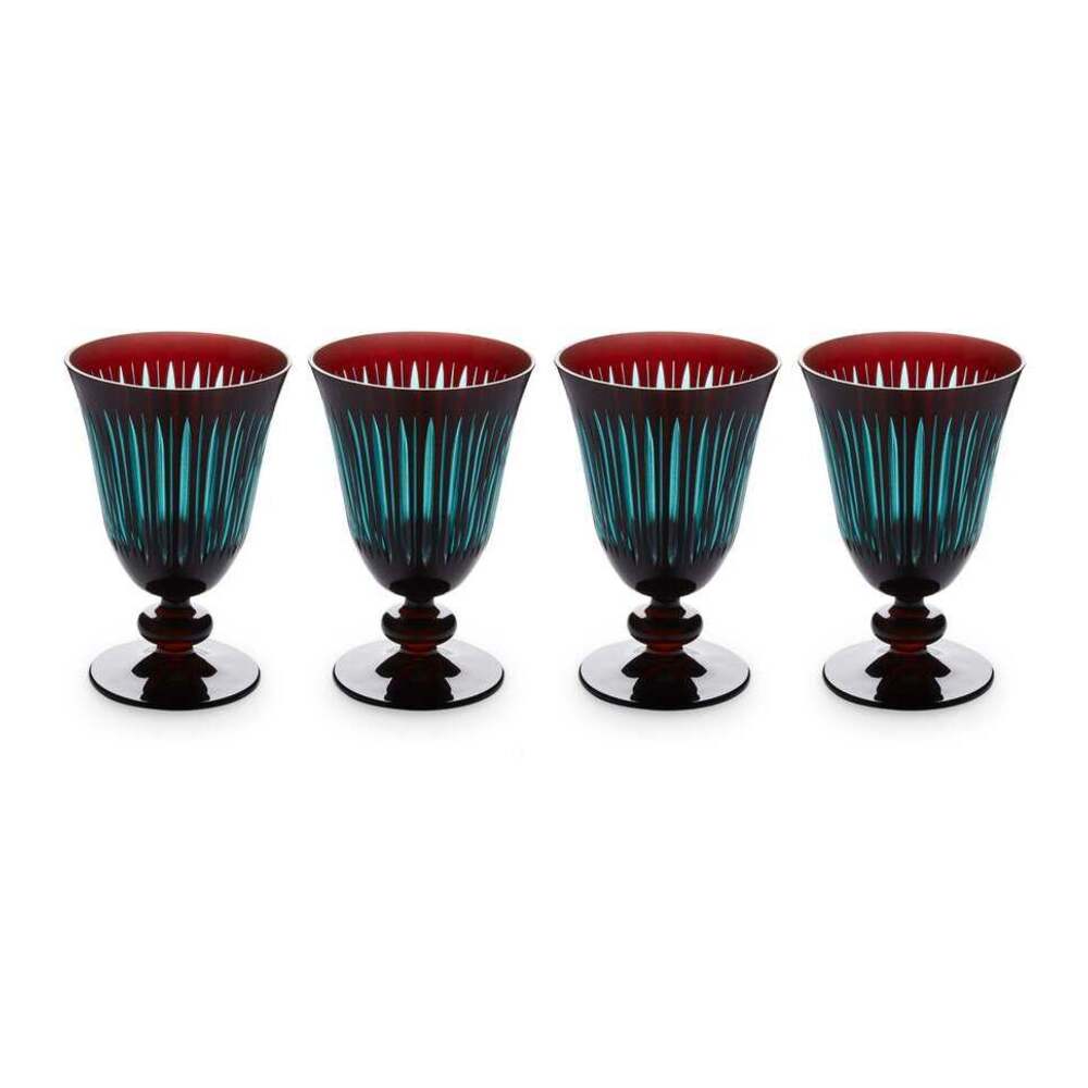 Prism Wine Glasses - Set of 4 by L'Objet Additional Image - 1