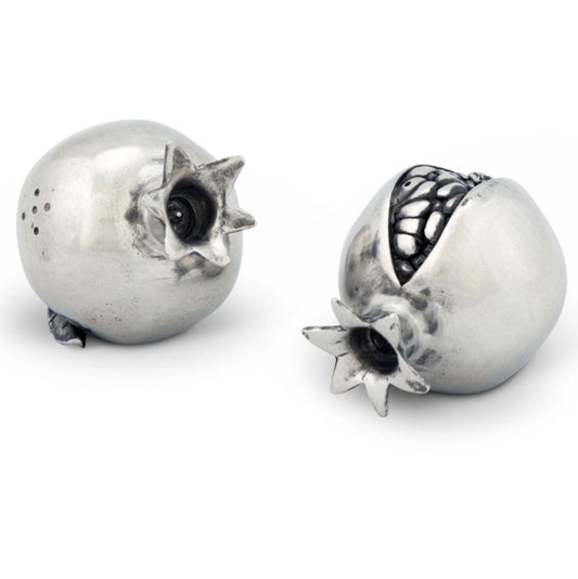 Pomegranate Pewter Salt and Pepper Shakers