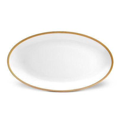 Soie Tressee Oval Platter - Large by L'Objet