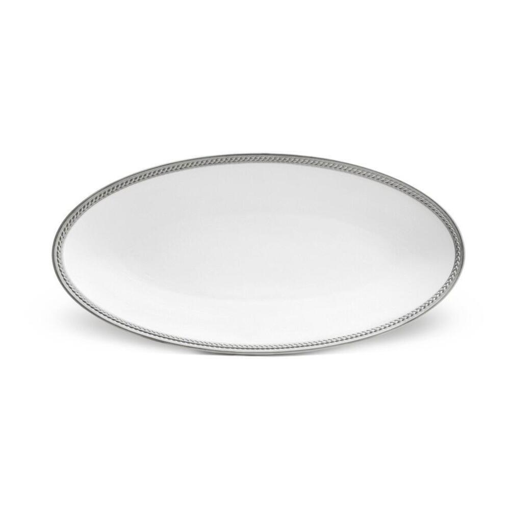 Soie Tressee Oval Platter - Large by L'Objet Additional Image - 7