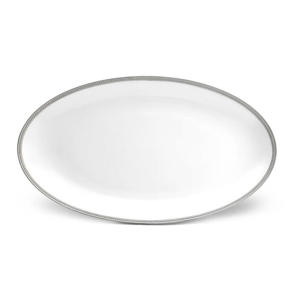 Soie Tressee Oval Platter - Large by L'Objet Additional Image - 3