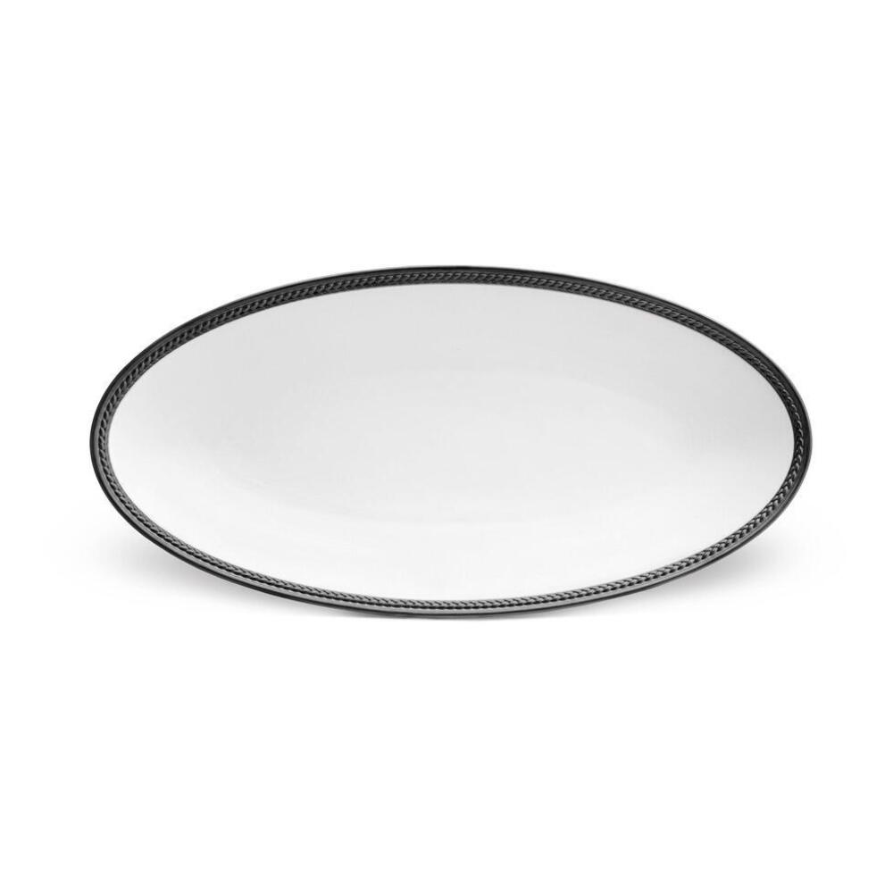 Soie Tressee Oval Platter - Large by L'Objet Additional Image - 6